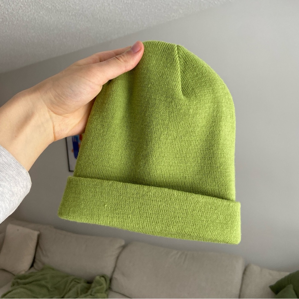 Green Beanie